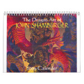 De Dragon Art van 2009 Calender Kalender (Hoes)