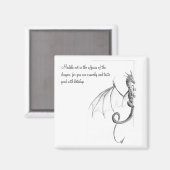 De Dragon Page Magnet (Voorkant / Achterkant)