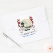 De Dragon sticker van BSN Bodysurfing Apparel (Envelop)