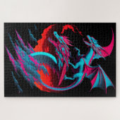 De Dragon Surf Rider Legpuzzel (Horizontaal)