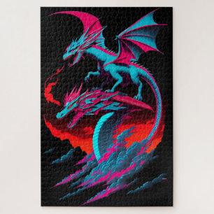 De Dragon Surf Rider Legpuzzel