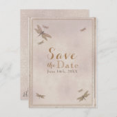 De  Dragonfly-camera van Dragonfus bewaart de datu Aankondigingskaart (Voorkant / Achterkant)