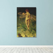 De Dragonfly Canvas Afdruk (Insitu (Houten vloer))