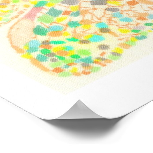 De Dragonfly Dance Print en Poster (Hoek)