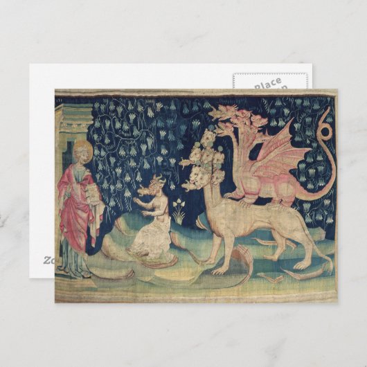 De dragons die kikkers braken briefkaart (Voorkant / Achterkant)