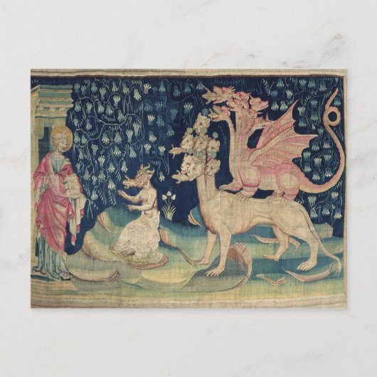 De dragons die kikkers braken briefkaart (Voorkant)