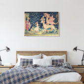 De dragons die kikkers braken canvas afdruk (Insitu (Slaapkamer))