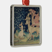De dragons die kikkers braken metalen ornament (Rechts)