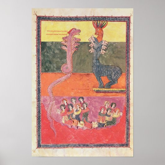 De Dragons van de Girona Beatus Poster (Voorkant)