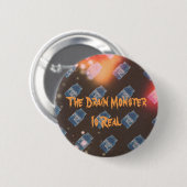De drainemonster is Real - Button Pin (stijl 1) (Voorkant /achterkant)