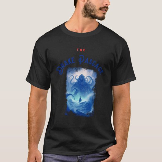 De Drake Passage Antarctica Cruise T-shirt (Voorkant)