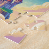 De draken Kasteel Puzzel (Zijkant)