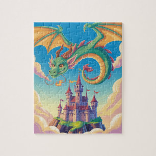 De draken Kasteel Puzzel