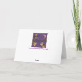 De Draken van Halloween van het golden retriever Kaart (Achterkant)