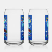 De Drakenboot roept Blikvorm Glas (Rechts)