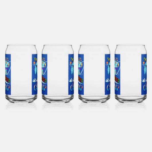 De Drakenboot roept Blikvorm Glas (Rechts)