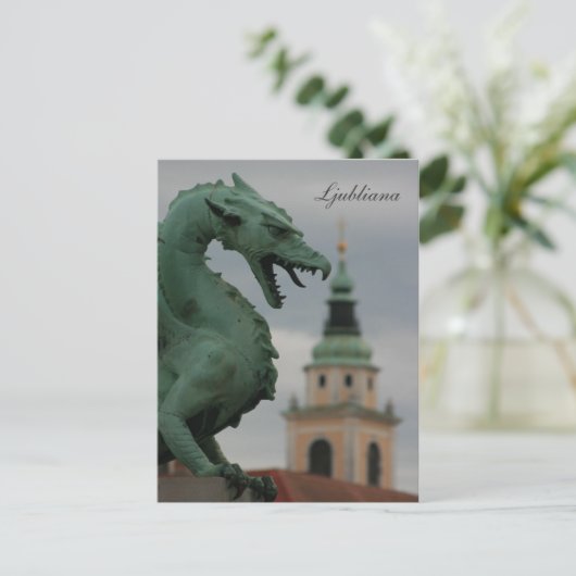 De drakenbrug briefkaart (Staand voorkant)