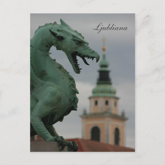 De drakenbrug briefkaart (Voorkant)