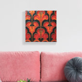 De Drakenhaard Canvas Afdruk (Insitu (Woonkamer))