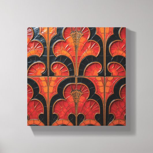De Drakenhaard Canvas Afdruk (Voorkant)