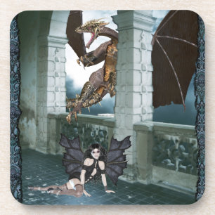 De drakenluier drankjes onderzetter