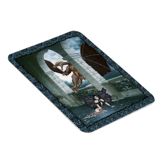 De drakenluier magneet (Rechterzijde)