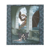 De drakenluier notitieblok (Voorkant)