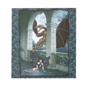 De drakenluier notitieblok