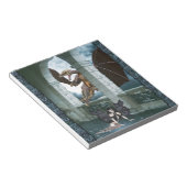 De drakenluier notitieblok (Schuin)