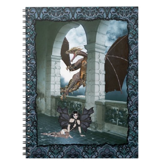 De drakenluier notitieboek (Voorkant)