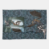 De drakenluier theedoek (Horizontaal)