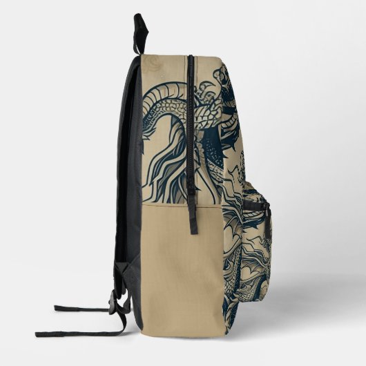 De Drakenoorlog Bedrukte Rugzak (Links)