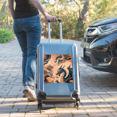 De Drakenoorlog Oranje Luchten Sticker (Koffer Insitu)