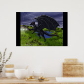 De drakenpagina poster (Keuken)