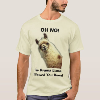 De Drama Llama, volg je thuis. T-shirt