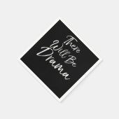 De dramatische acteurs van het het nota nemen zull servet (Hoek)