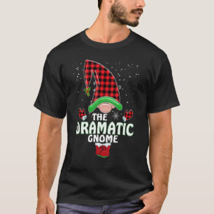 De dramatische koepel voor kerstpajam uit de famil t-shirt