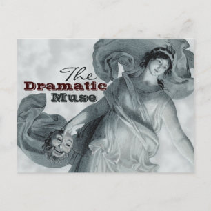 De dramatische Muse CC0386 Briefkaart