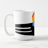 De Drank van bubla-Chan Clupkitz Koffiemok (Links)