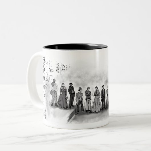 De Dread Penny Society Mok (Voorkant links)