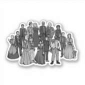 De Dread Penny Society sticker (Voorkant)