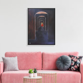 De Dream Stalker Schilderij door Alfred Fox Canvas Afdruk (Insitu (Woonkamer))