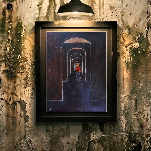 De Dream Stalker Schilderij door Alfred Fox Canvas Afdruk