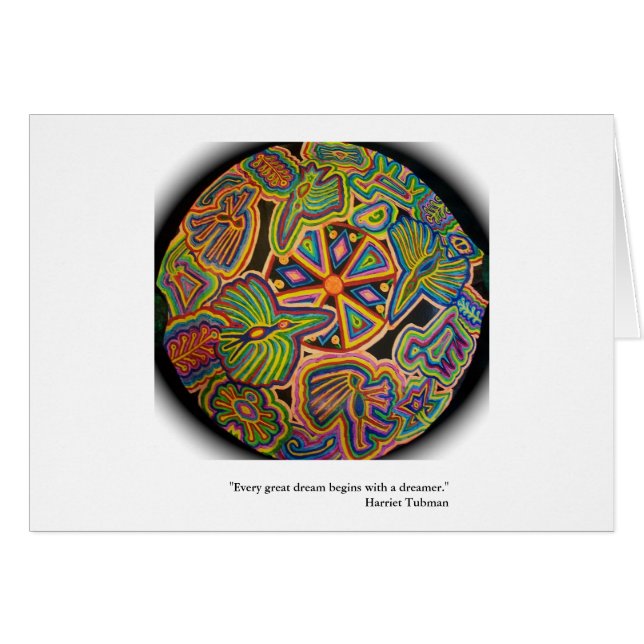 De Dream Tortoise-kaart (Voorkant Horizontaal)