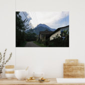 De dreigende dreiging poster (Keuken)