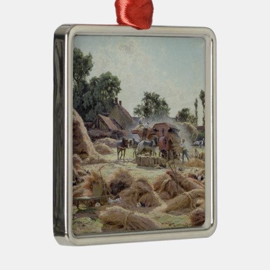 De Drempelmachine 1896 Metalen Ornament (Rechts)