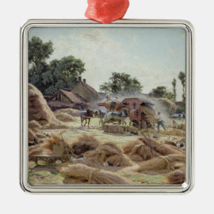 De Drempelmachine 1896 Metalen Ornament