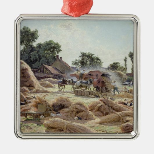 De Drempelmachine 1896 Metalen Ornament (Voorkant)