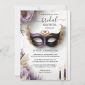 De Dress Code Prom Masquerade Ball Vrijgezellenfee Kaart (Voorkant)