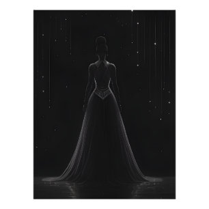 De dress foto afdruk